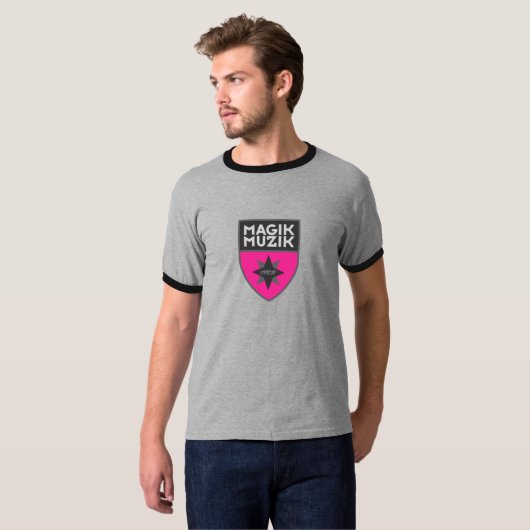 Magik Muzik "Pink" T-shirt (Voorkant volledig)