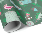 Magikal Forest Gnome-inpakpapier Cadeaupapier (Rol Hoek)