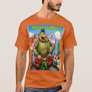 MAGILLA GORILLA Vintage Cartoon Abstract Karakter T-shirt