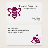 Maginta Minimalist Bee Visitekaartje (Voorkant /achterkant)