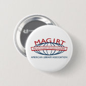 MAGIRT ALA RONDE BUTTON 5,7 CM (Voorkant /achterkant)