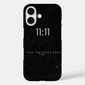 Magisch 11:11 Engel nummer iPhone 16 Hoesje