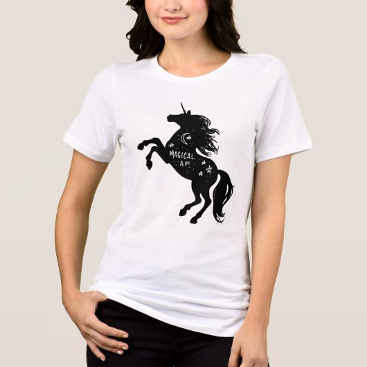 Magisch AF Unicorn T-shirt (Voorkant)