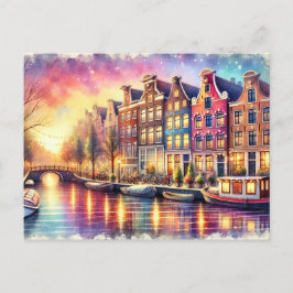 Magisch Amsterdam Briefkaart