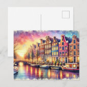 Magisch Amsterdam Briefkaart (Voorkant / Achterkant)