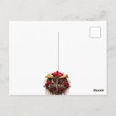 Magisch Baby shower | genderonthulling Briefkaart (Achterkant)