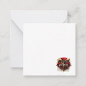 Magisch Baby shower | genderonthulling Notitiekaartje (Achterkant)