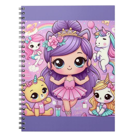 Magisch Ballerina Notitieboek (Voorkant)