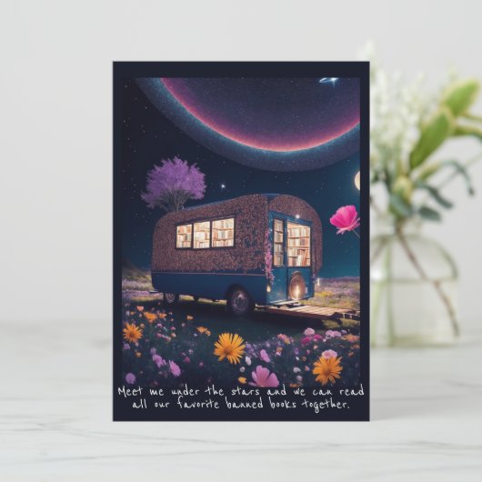 Magisch Banque Bookmobile (Staand voorkant)