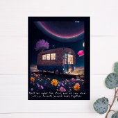 Magisch Banque Bookmobile Briefkaart