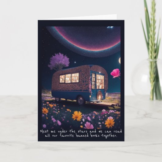 Magisch Banque Bookmobile Kaart (Voorkant)