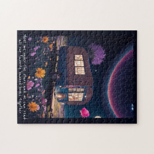 Magisch Banque Bookmobile Legpuzzel (Horizontaal)