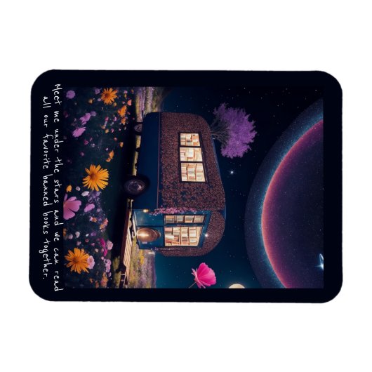 Magisch Banque Bookmobile Magneet (Horizontaal)