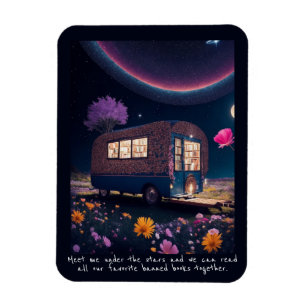 Magisch Banque Bookmobile Magneet