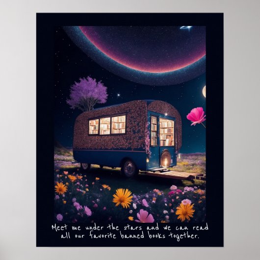 Magisch Banque Bookmobile Poster (Voorkant)