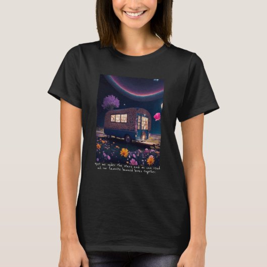 Magisch Banque Bookmobile T-shirt (Voorkant)