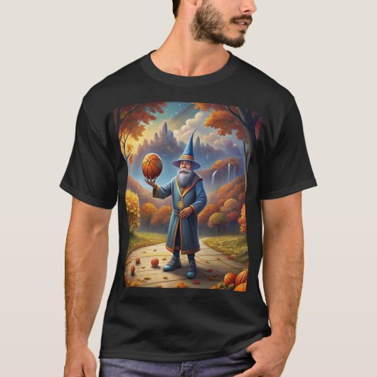 Magisch basketbal t-shirt (Voorkant)