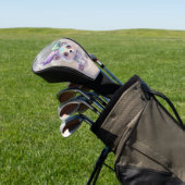 Magisch beren welp in pastel glitter. golfheadcover (Insitu)