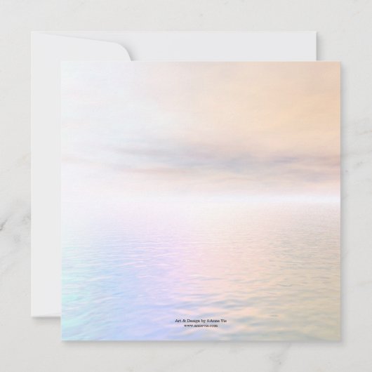 Magisch betoverd kerstfeest Open Huis Kaart (Achterkant)