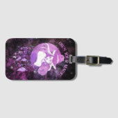 Magisch betoverend bagagelabel (Voorkant (horizontaal))