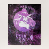 Magisch betoverend legpuzzel (Verticaal)