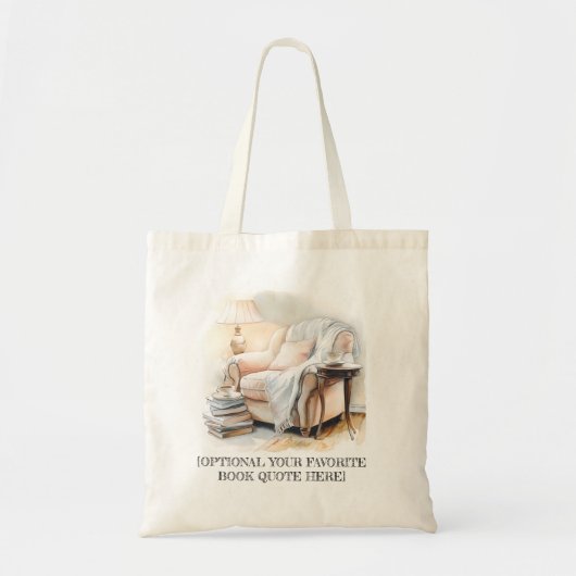 Magisch boek Fairy Canvas tas (Voorkant)