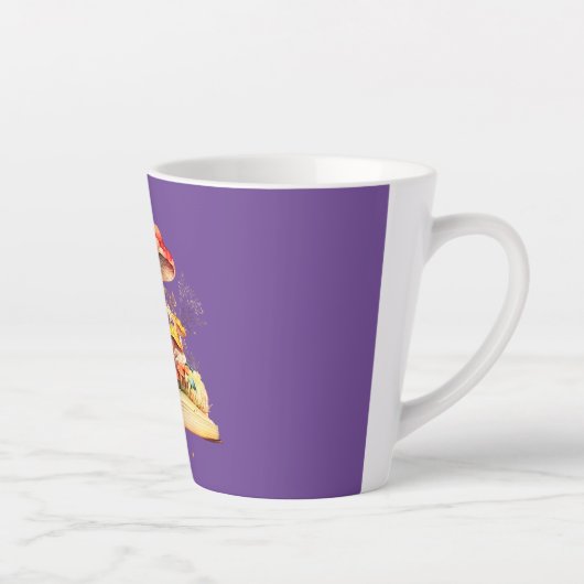 Magisch boek latte mok (Rechts)