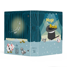 Magisch boek van naam van verjaardagsfeestje