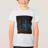 Magisch bos 11 Tri-Blend shirt (Voorkant)