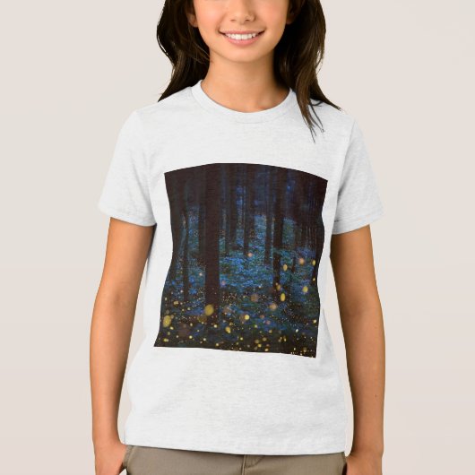 Magisch bos 11 Tri-Blend shirt (Voorkant)