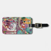 Magisch bos bagagelabel (Voorkant horizontaal)