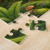 Magisch bos boomportaal mos magie deur legpuzzel (Zijkant)