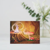 Magisch bos briefkaart (Staand voorkant)