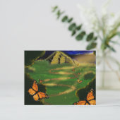 Magisch bos briefkaart (Staand voorkant)