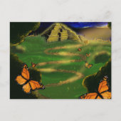 Magisch bos briefkaart (Voorkant)