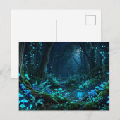 Magisch bos briefkaart (Voorkant / Achterkant)
