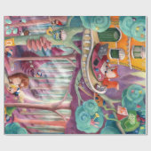 Magisch bos cadeaupapier (Vlak)