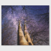 Magisch bos cadeaupapier (Vlak)