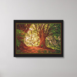 Magisch bos canvasprint canvas afdruk