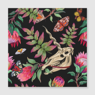 Magisch Bos Eenhoorn Donker Patroon.