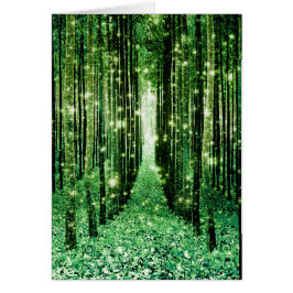 Magisch bos groen mysterie