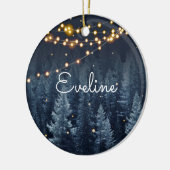 Magisch bos keramisch ornament (Links)