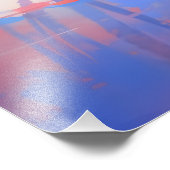 Magisch Bos Kleurrijke Anime Foto Afdruk (Hoek)