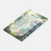 Magisch bos konijn ei post-it® notes (Schuin)