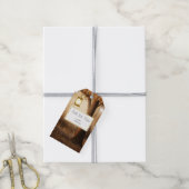 Magisch Bos met Fairy Lights Alleen voor u Cadeaulabel (Met Touw)