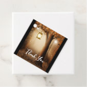 Magisch bos met Fairy Lights Bedankjes Labels (In situ)