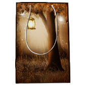Magisch bos met Fairy Lights Medium Cadeauzakje (Voorkant)