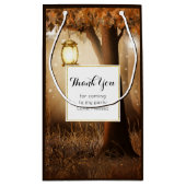 Magisch Bos met Fairy Lights Party Dank u Klein Cadeauzakje (Achterkant)