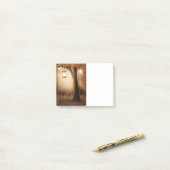 Magisch bos met Fairy Lights Post-it® Notes (Op bureau)