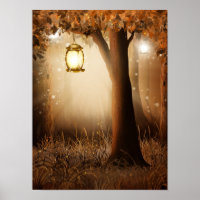 Magisch bos met Fairy Lights